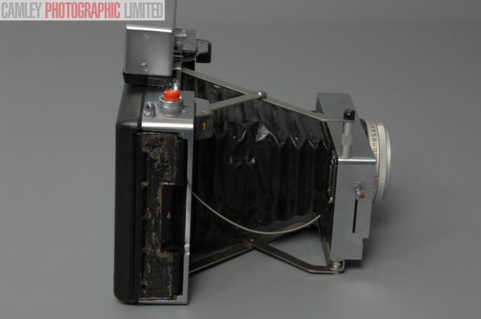 Vintage Polaroid Land Instant 4x5 Camera Model 180. Graded: AS-IS [#10860] - Image 4