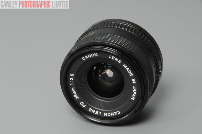 Canon FD f2.8 28mm Wide Angle SLR Lens. Nice condition. Graded: EXC [#10826] - Image 2