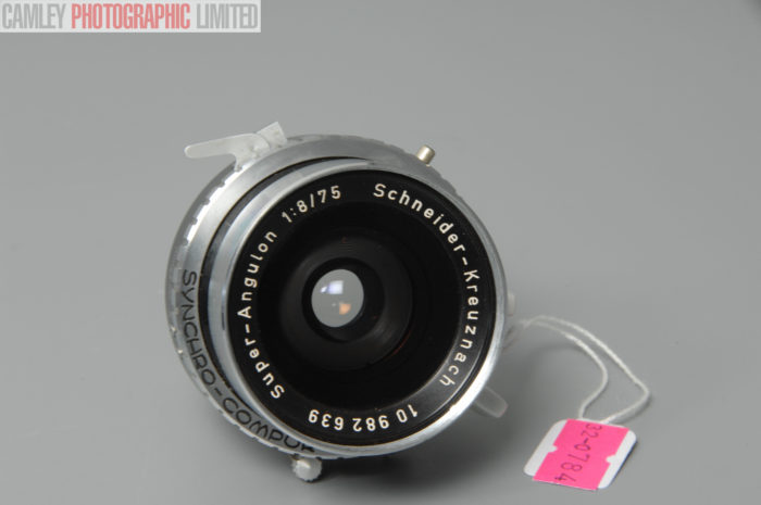 Schneider Super Angulon 75mm f8 Lens. Tested and Certified. Graded: EXC [#10784] - Image 2