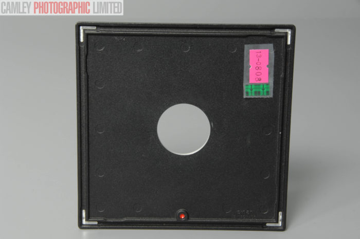 Sinar Copal #0 Lens Board. Swiss made (441.21.501). Graded: EXC+ [#10808] - Image 2