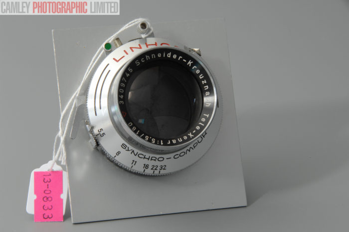 Linhof Tele-Xenar f5.5 180mm Lens. Tested and Certified. Graded: EXC [#10833] - Image 6