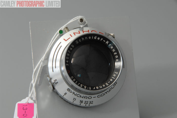 Linhof Tele-Xenar f5.5 180mm Lens. Tested and Certified. Graded: EXC [#10833] - Image 7