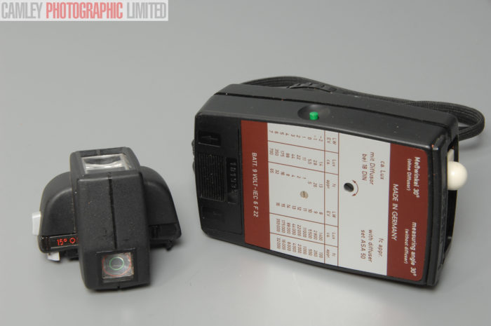 Gossen Lunasix F Light Meter w/Gossen Tele Viewer. Graded: EXC [#10817] - Image 2
