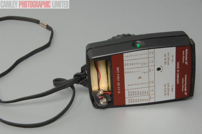 Gossen Lunasix F Light Meter w/Gossen Tele Viewer. Graded: EXC [#10817] - Image 3