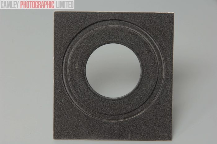 Linhof Copal #0 Lens Board fo 2x3 23. 75mm x 81mm. Graded: EXC- [#10831] - Image 2
