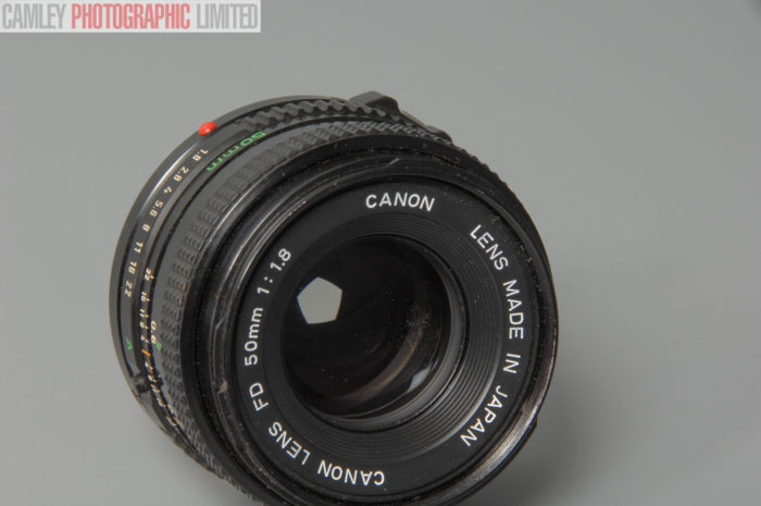 Canon FD 50mm f1.8 Standard Manual Focus Lens. FUNGUS. Graded: EXC- [#10863] - Image 3