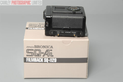 Bronica SQ-Ai Film Back SQ-i120 6x6 for 120 Roll Film. Graded: EXC+ [#10867]