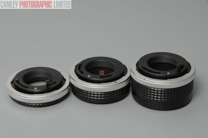 Set of Canon FD Extension Rings 31mm 21mm 13mm. Graded: EXC [#10880] - Image 2