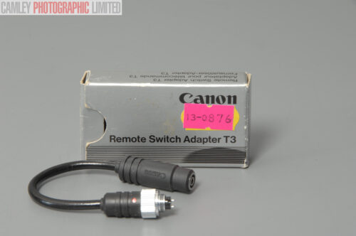 Canon Remote Switch Adapter T3 Boxed. Cable Release. Graded: EXC+ [#10876]