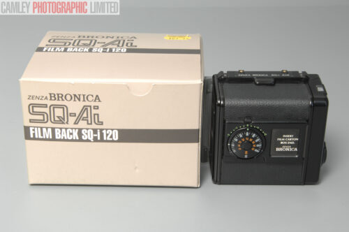 Bronica SQ-Ai Roll Film Back SQ-i 120. Boxed. For 6x6. Graded: EXC+ [#10905]