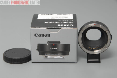 Canon EOS Mount Adapter EF-EOS M Cameras Boxed. Graded: EXC+ [#10919]