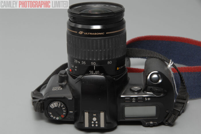 Canon EOS 500 35mm Film SLR Camera w/ 28-80mm Zoom Lens. Graded: EXC+ [#10924] - Image 4