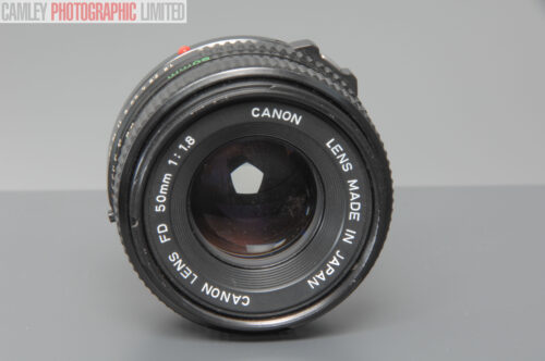 Canon FD 50mm f1.8 35mm Manual Focus Lens for Film. Graded: EXC [#10942]