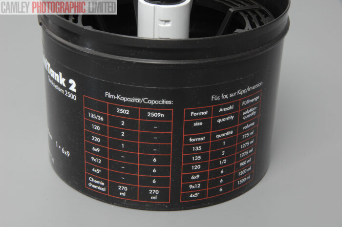 Jobo 2500 & 2509n Film Processing Tank for 4x5 Sheet Film. Graded: LN [#10943] - Image 5