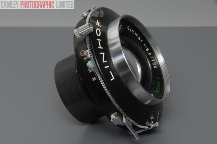 Linhof Schneider Symmar 150mm f5.6 Lens & #1 Shutter. Graded: EXC+ [#9981] - Image 11