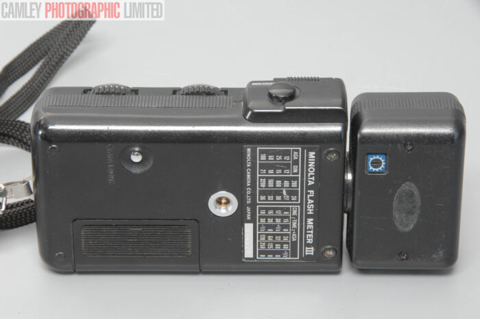 Minolta Flash Meter III w/ Case and Strap. Good condition. Graded: EXC [#10994] - Image 3