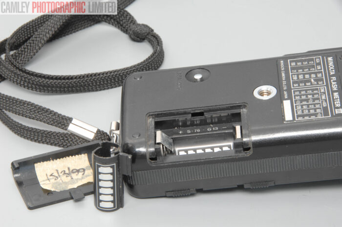 Minolta Flash Meter III w/ Case and Strap. Good condition. Graded: EXC [#10994] - Image 4