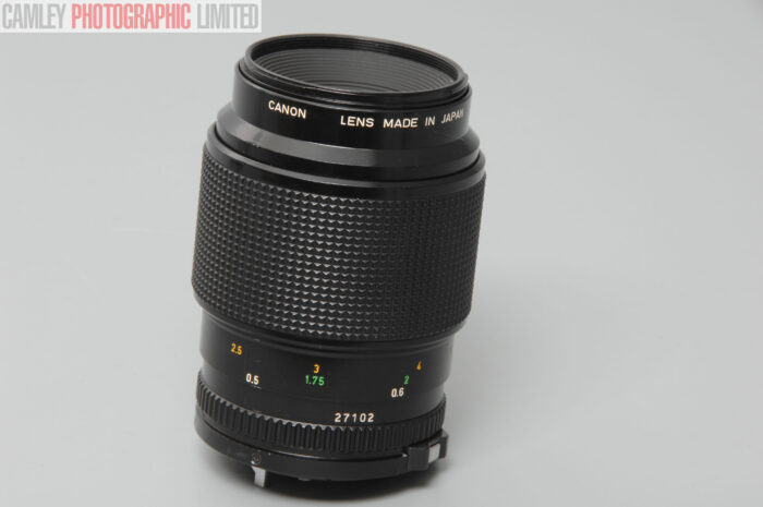 Canon FD Manual Focus 100mm f4 Macro Lens and caps. Graded: EXC+ [#11007] - Image 3
