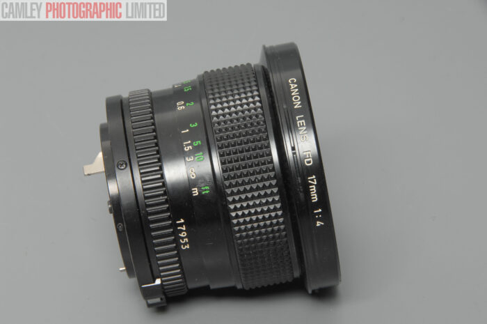 Canon FD 17mm f4 Ultra Wide Angle Lens with Caps. Graded: EXC+ [#11004] - Image 3