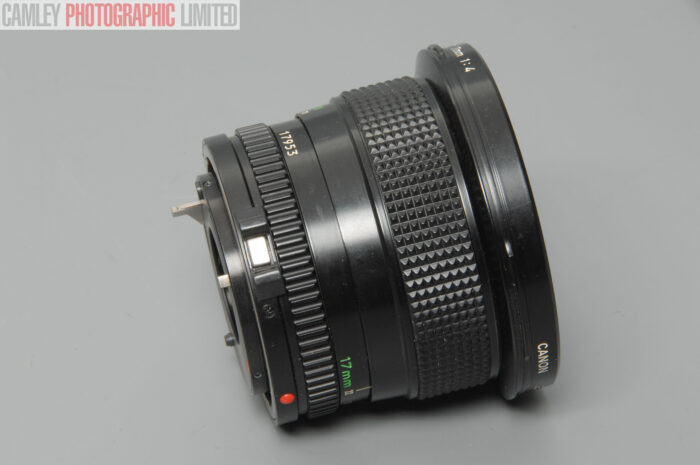 Canon FD 17mm f4 Ultra Wide Angle Lens with Caps. Graded: EXC+ [#11004] - Image 4
