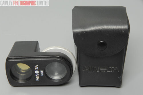 Minolta Ref Viewfinder for Light Meter and Case. Graded: EXC+ [#10993]