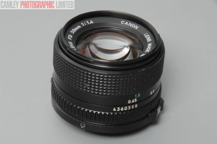Fast Canon FD f1.4 50mm Standard Fixed 35mm Lens. Graded: EXC+ [#11012] - Image 4