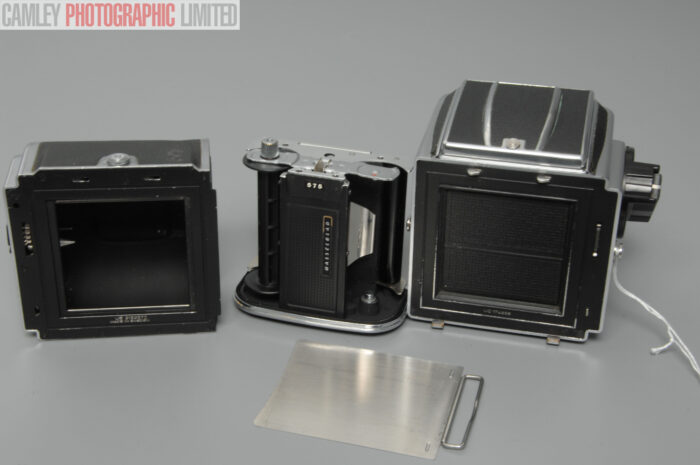 Hasselblad 1975 500C/M chrome camera w/ Film Back (10012). Graded: EXC+ [#11063] - Image 7