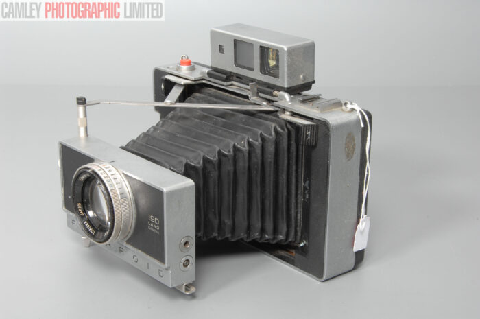 Polaroid Land 190 Instant Camera w/ Tominon 144mm f3.8. Graded: EXC- [#10969] - Image 5