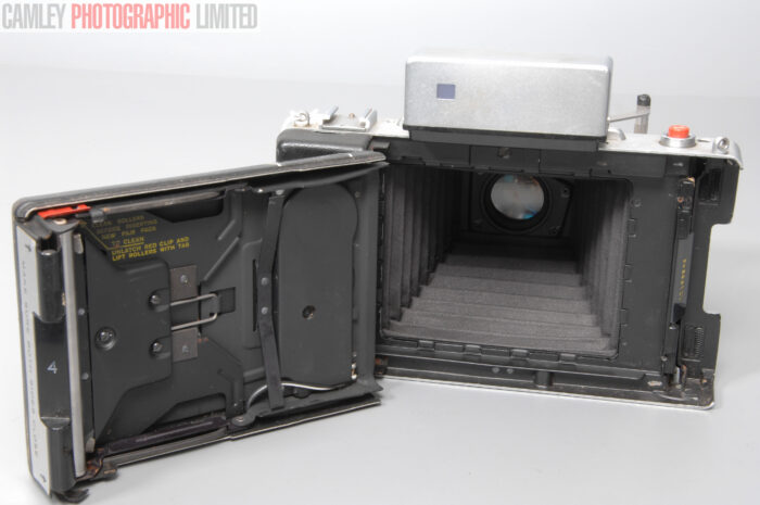 Polaroid Land 190 Instant Camera w/ Tominon 144mm f3.8. Graded: EXC- [#10969] - Image 7