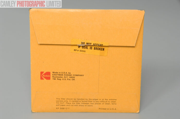 Kodak 0.6 ND 100mm Wrattan Gelatin Filter 2 Stop. Graded: EXC+ [#11033] - Image 3