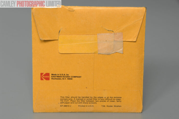 Kodak 0.9 ND 100mm Wrattan Gelatin Filter 3 Stop. Graded: EXC+ [#11031] - Image 3
