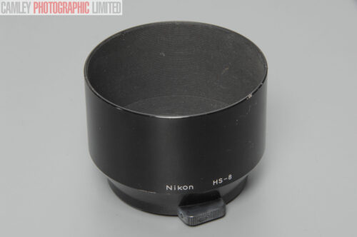 Nikon HS-8 Lens Hood Shade for 105mm f2.5. Made in Japan. Graded: EXC [#11134]