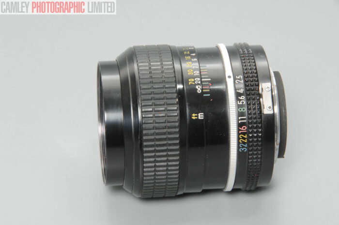 Nikon Pre-AI NAI 105mm f2.5 Lens. 7 blade aperture (BC0 04 413). Graded: EXC+ [#11133] - Image 5