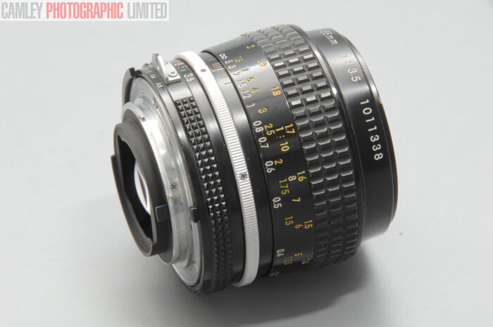 Nikon Micro-Nikkor 55mm f3.5 35mm AI Lens Macro (BC0 04 261). Graded: EXC- [#11137] - Image 6
