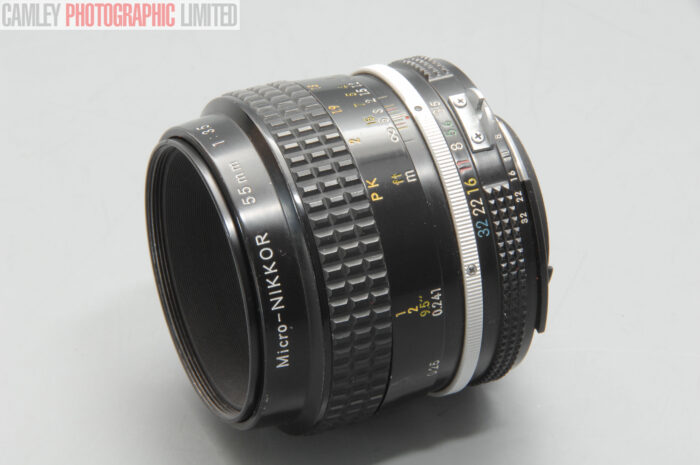 Nikon Micro-Nikkor 55mm f3.5 35mm AI Lens Macro (BC0 04 261). Graded: EXC- [#11137] - Image 7