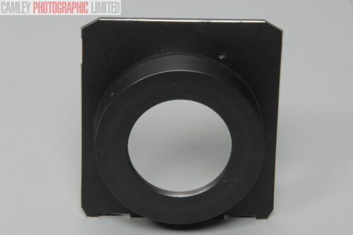 Linhof 23 Cone Lens Board Copal #0 34.6mm - 73 x 80mm. Graded: EXC+ [#11174]