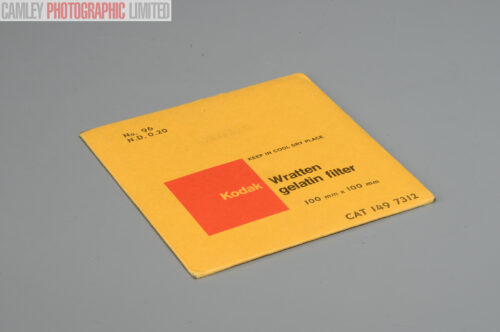 Kodak 0.2 ND 100mm Wrattan Gelatin Filter 2/3 Stop. Graded: LN- [#11032]