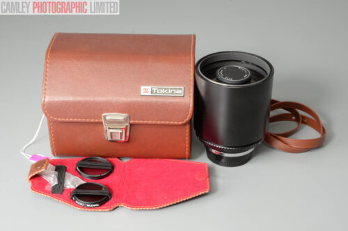 Tokina 500 f8 Mirror Lens w/ Filters for Nikon. Graded: LN- [#11241]