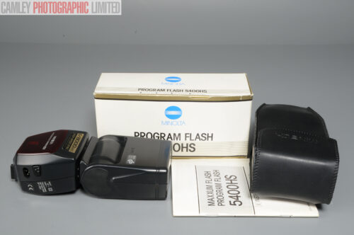 Minolta 5400HS Program Flash for Dynax 700si/707si. Graded: EXC [#11205]