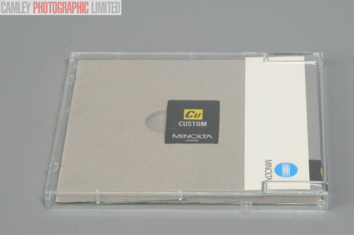 Minolta Exposure Custom Card for Dynax 7000i. Graded: LN- [#11196] - Image 3