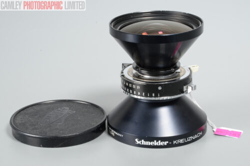 Schneider Super Angulon f5.6 90mm MC Lens. Calibrated. Graded: EXC [#11169]