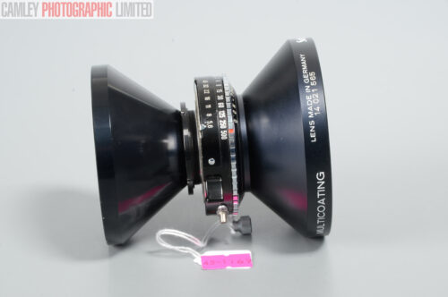 Schneider Super Angulon f5.6 90mm MC Lens. Calibrated. Graded: EXC [#11169]