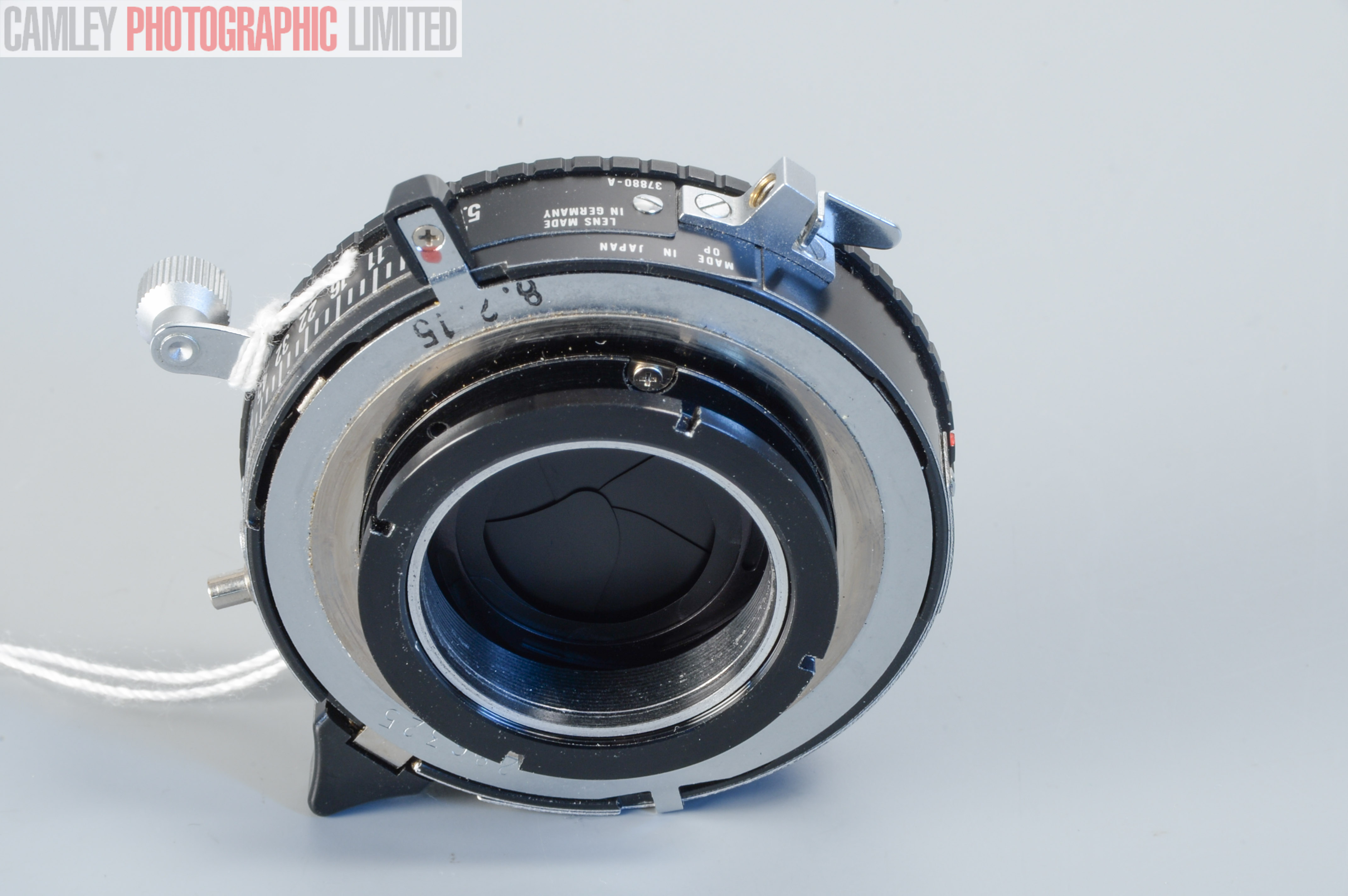 Schneider Apo-Symmar 150mm f5.6 Large Format Lens. Graded: EXC