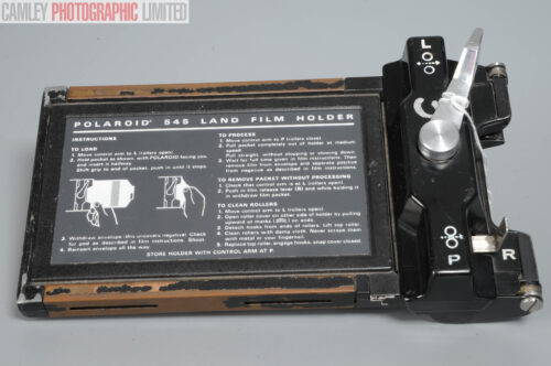 Polaroid 545 Instant 4x5 Large Format Film Holder (545). Graded: EXC- [#11260]