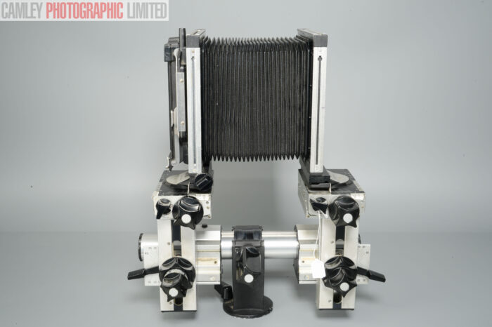 Sinar 4x5 P Monorail Camera in Chrome. With Flight Case. Graded: EXC [#11273] - Image 3