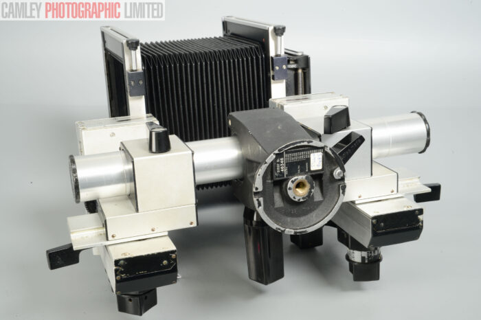 Sinar 4x5 P Monorail Camera in Chrome. With Flight Case. Graded: EXC [#11273] - Image 7