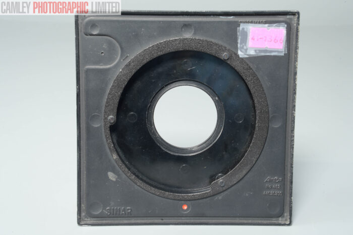Sinar Copal #1 (41.6mm) Top Hat Lens Board (441.11). Graded: EXC [#11366] - Image 3