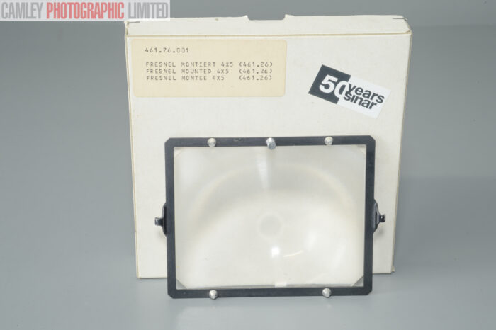 Sinar Mask and Fresnel Holder w/ Fresnel Screen (461.76). Graded: EXC [#11297] - Image 3