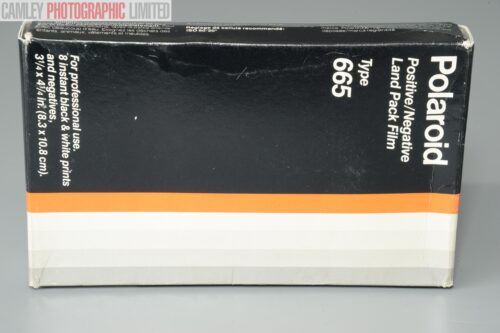 Polaroid 665 Land Instant Film Expired 4/1986. Graded: AS-IS [#7746]