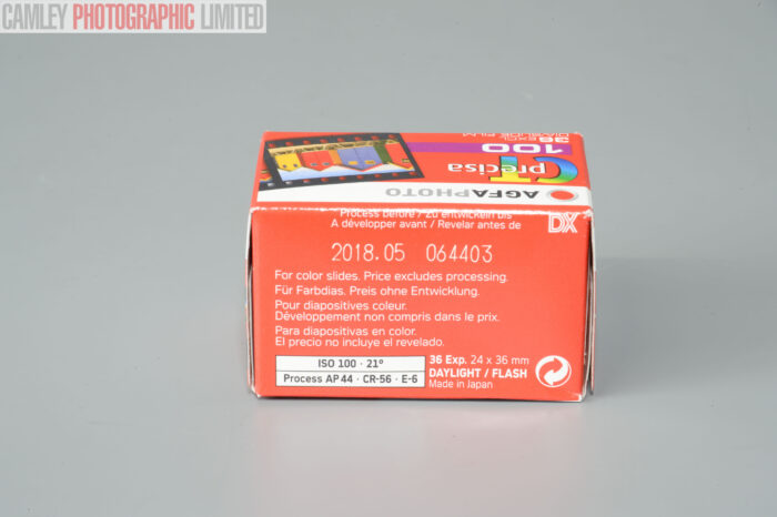 Agfa CT Precisa CT 100 36 35mm Slide Film. Exp 6/2017. Graded: AS-IS [#11565] - Image 3